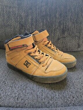 DC Kids Pure High Top Winter EV Skate Shoe